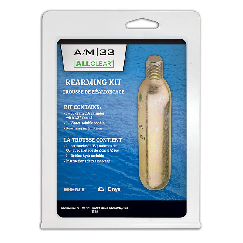 Onyx Rearming Kit f/33 Gram A/M All Clear Vests [136300-701-999-19] - Mealey Marine