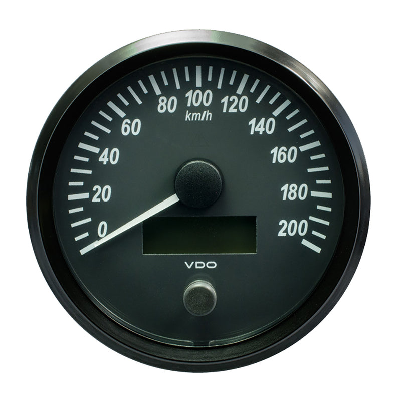 VDO SingleViu 100mm (4") Speedometer - 140 MPH [A2C3832850030] - Mealey Marine