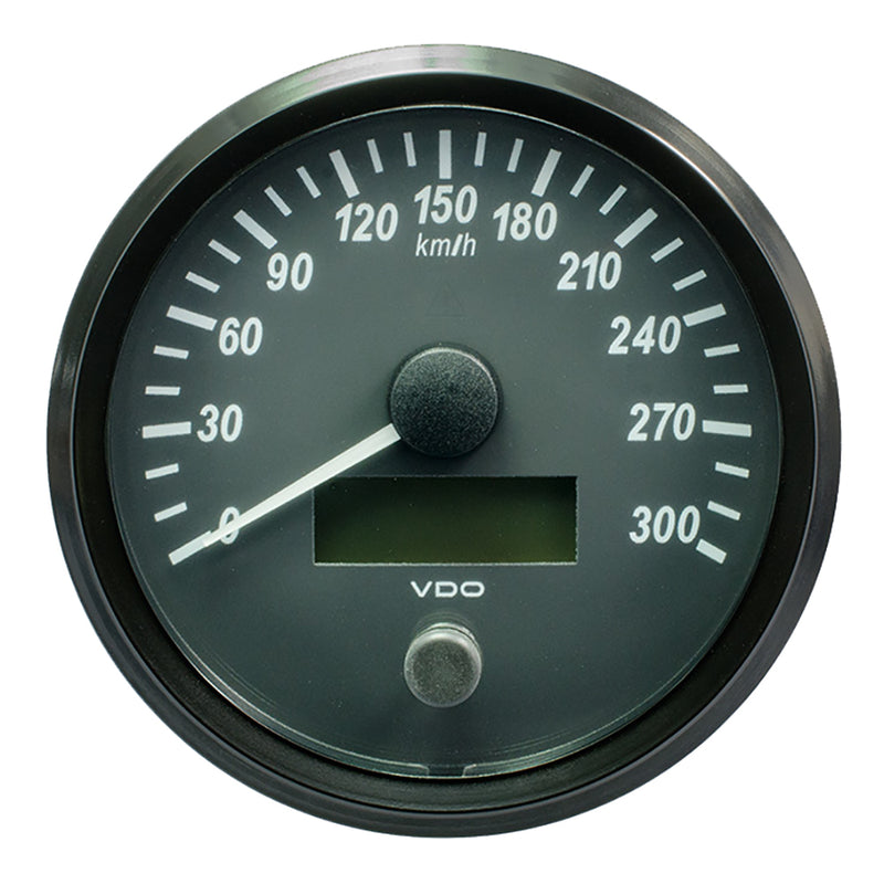 VDO SingleViu 100mm (4") Speedometer - 300 KM/H [A2C3832830030] - Mealey Marine