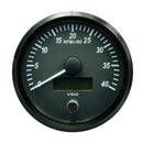 VDO SingleViu 100mm (4") Tachometer - 4000 RPM [A2C3832800030] - Mealey Marine
