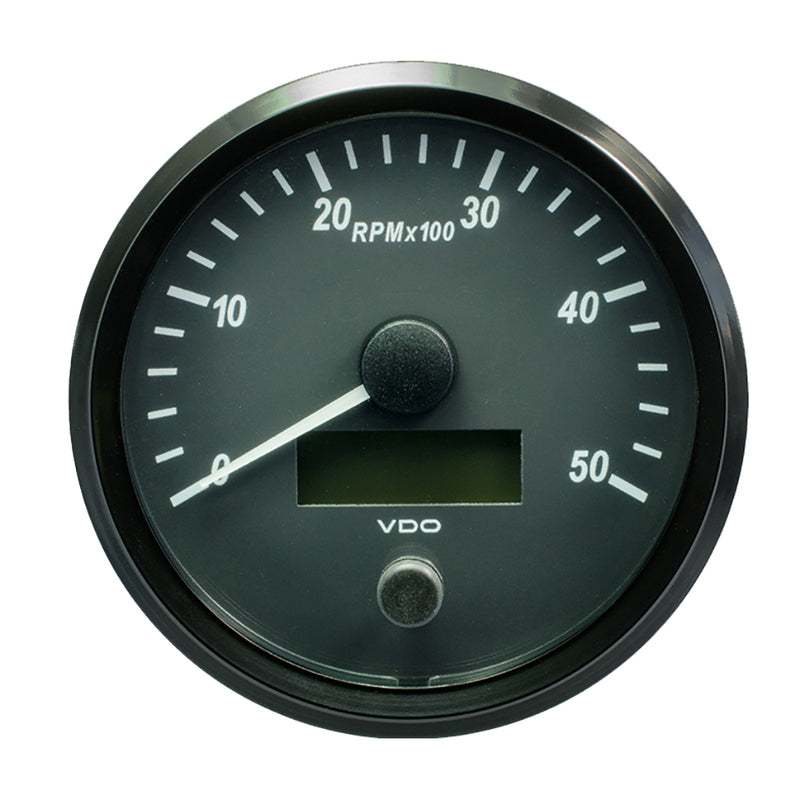 VDO SingleViu 100mm (4") Tachometer - 5000 RPM [A2C3832790030] - Mealey Marine