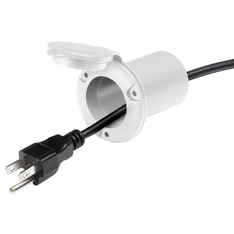 ProMariner Universal AC Plug - White [51310] - Mealey Marine
