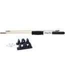 Panther 10 King Pin Anchor Pole - 2-Piece - White [KPP100W] - Mealey Marine