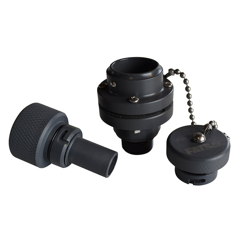 FATSAC Check Valve and Adapter [W744] - Mealey Marine