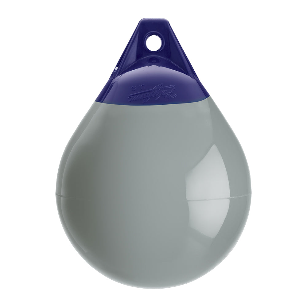 Polyform A Series Buoy A-2 - 14.5" Diameter - Grey - Boat Size 30 - 40 [A-2-GREY] - Mealey Marine