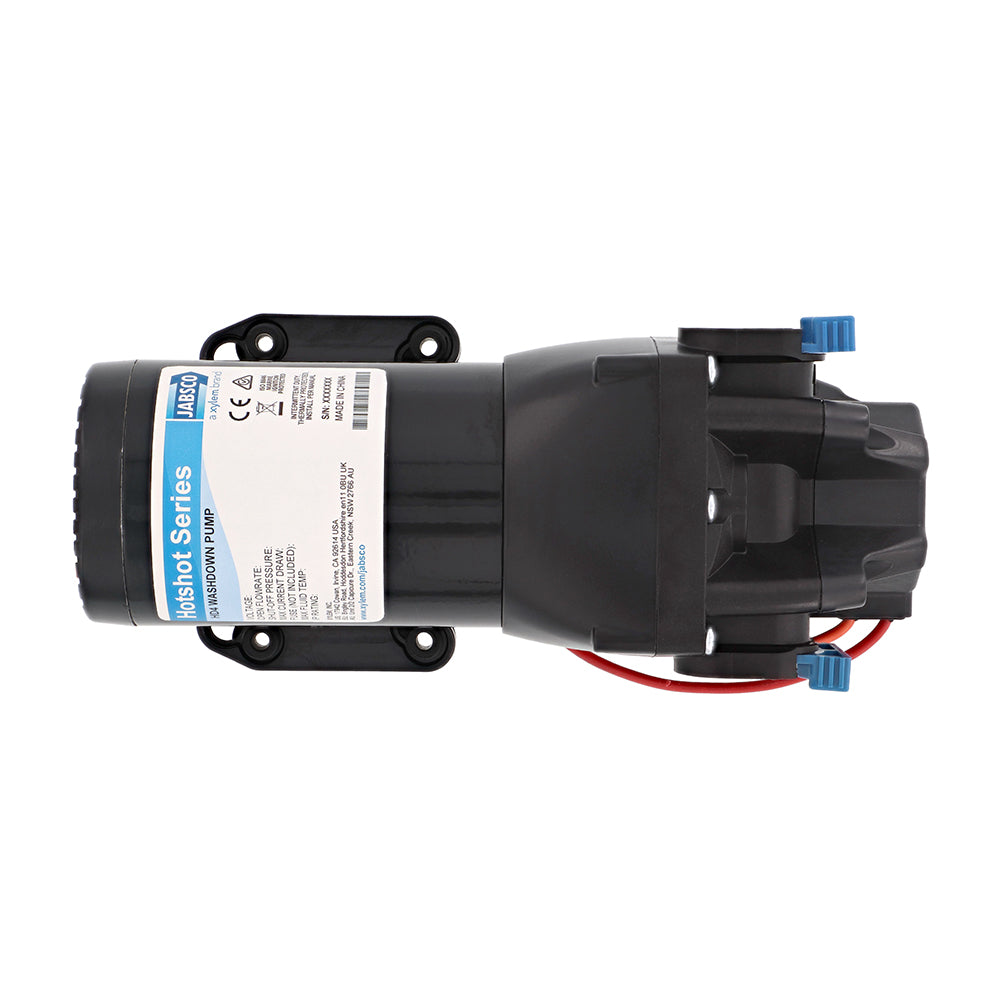 Jabsco HotShot HD4 Heavy Duty Washdown Pump w/25 HoseCoil - 12V - 4 GPM - 60 PSI [Q401J-118N-4A] - Mealey Marine