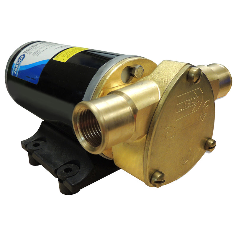 Jabsco Ballast King Bronze DC Pump with Deutsch Connector - No Reversing Switch - 15 GPM [22610-9427] - Mealey Marine