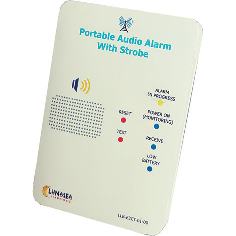 Lunasea Controller f/Audible Alarm Receiver w/Strobe Qi Rechargeable [LLB-63CT-01-00] - Mealey Marine