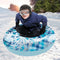 Aqua Leisure 43" Pipeline Sno Clear Top Racer Sno-Tube - Cool Blue Plaid [PST13365S2] - Mealey Marine