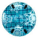 Aqua Leisure 43" Pipeline Sno Clear Top Racer Sno-Tube - Cool Blue Plaid [PST13365S2] - Mealey Marine