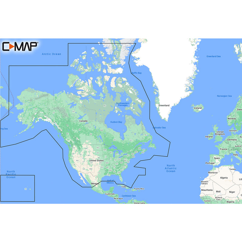 C-MAP M-NA-Y200-MS DISCOVER North America [M-NA-Y200-MS] - Mealey Marine