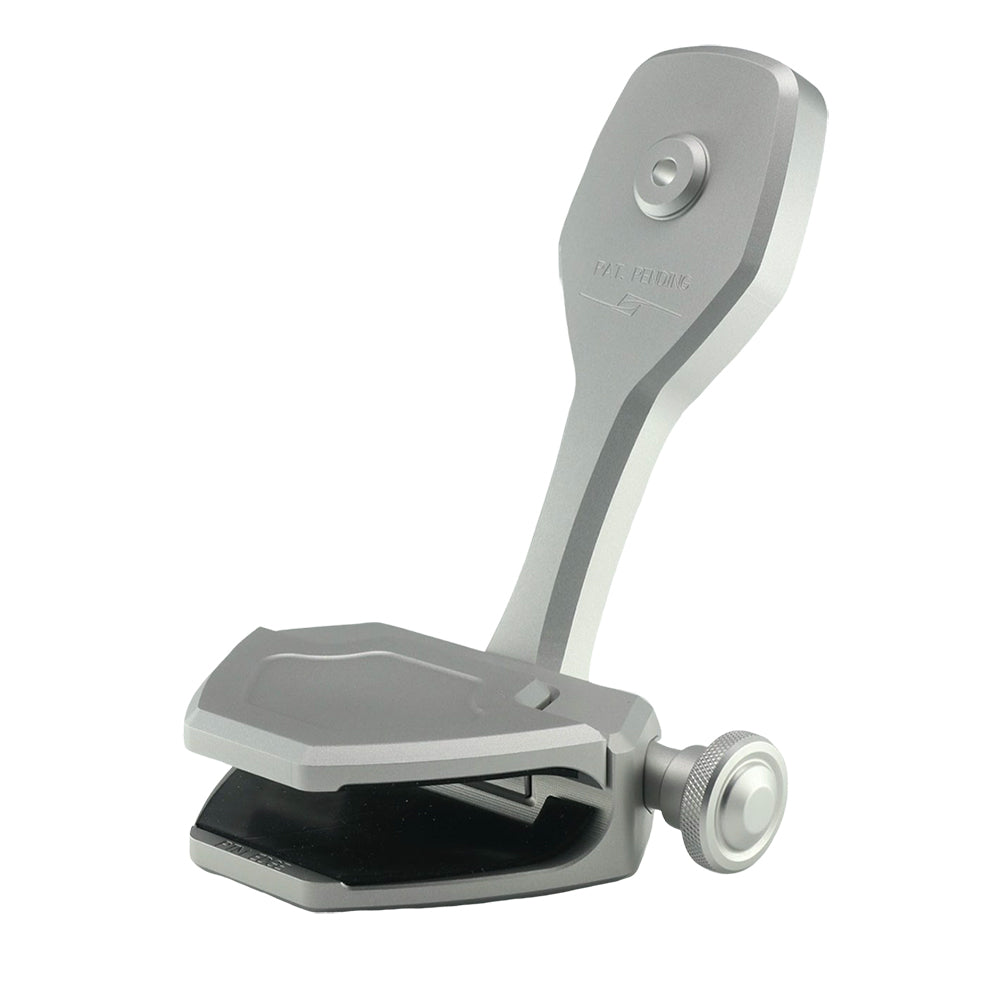 PTM Edge ZXR-300 Pivoting Mirror Bracket - Electrobrite Silver [P13371-300TEBCL] - Mealey Marine