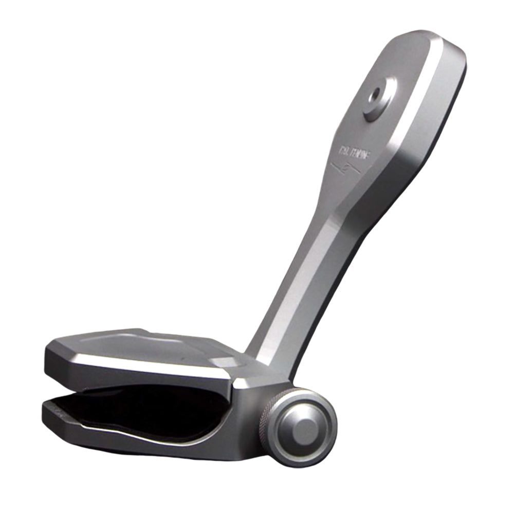 PTM Edge ZXR-320 Pivoting Mirror Bracket - Electrobrite Silver [P13371-320TEBCL] - Mealey Marine