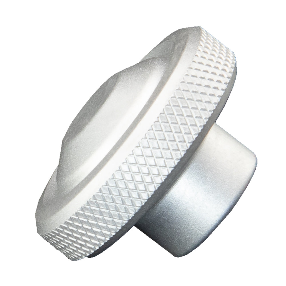 PTM Edge KNB - 100 Replacement Knob - Electrobrite Silver [P12682-58] - Mealey Marine