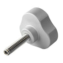 PTM Edge KNB-17 Replacement Knob f/UCX-17 PRO Mirror - Electrobrite Silver [P13157-105] - Mealey Marine