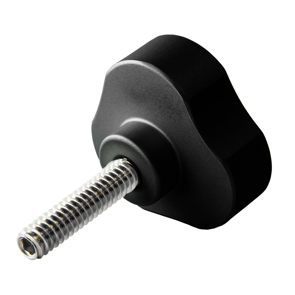 PTM Edge KNB-17 Replacement Knob f/UCX-17 PRO Mirror - Black [P13157-105 BK] - Mealey Marine