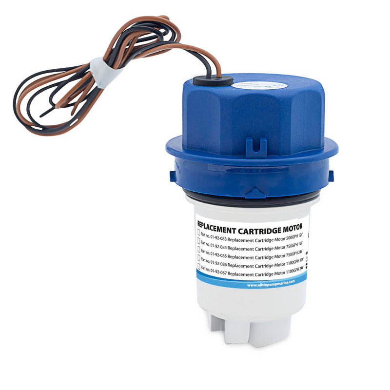 Albin Pump Replacement Cartridge for 1100 GPH - 12V [01-92-086] - Mealey Marine