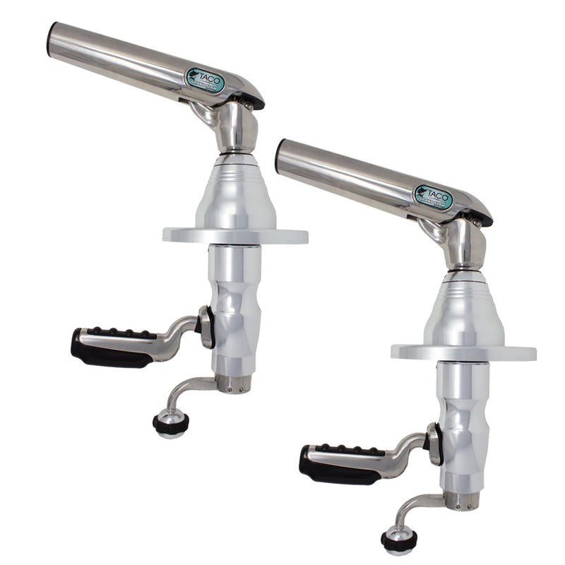 TACO GS-500XL Outrigger Mounts *Only Accepts CF-HD Poles* [GS-500XL] - Mealey Marine