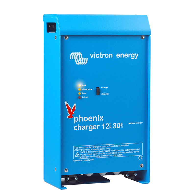 Victron Phoenix Charger - 12V - 30A (2+1) - 120-240VAC [PCH012030001] - Mealey Marine