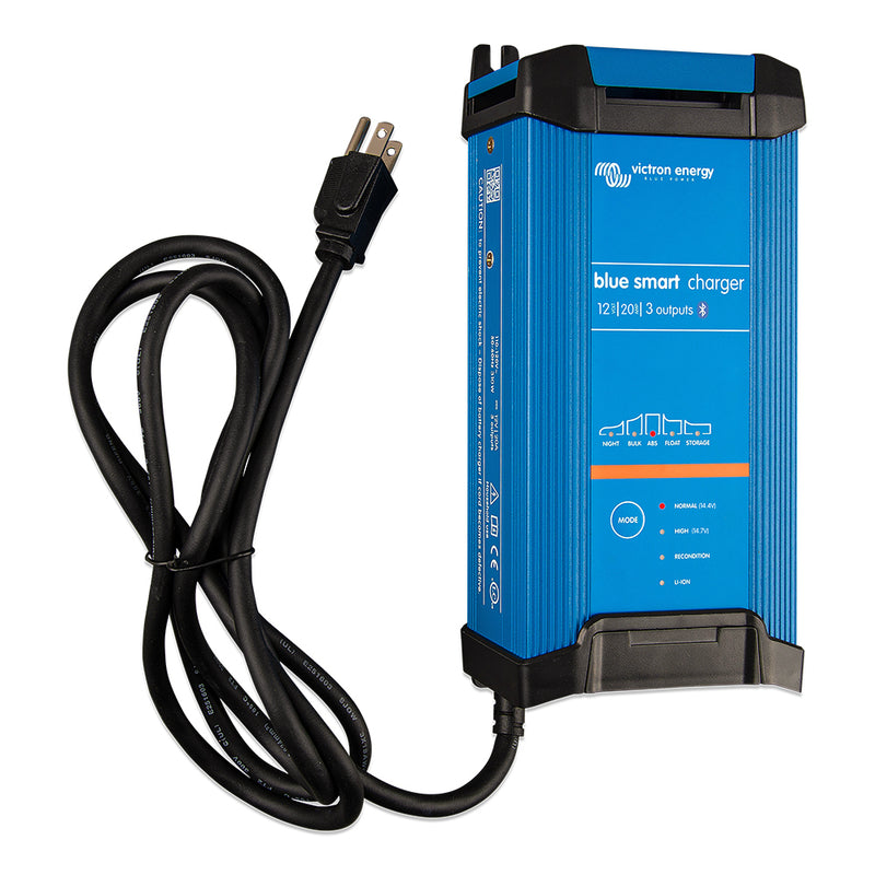 Victron Blue Smart IP22 12VDC 20A 1 Bank 120V Charger - Dry Mount [BPC122045102] - Mealey Marine