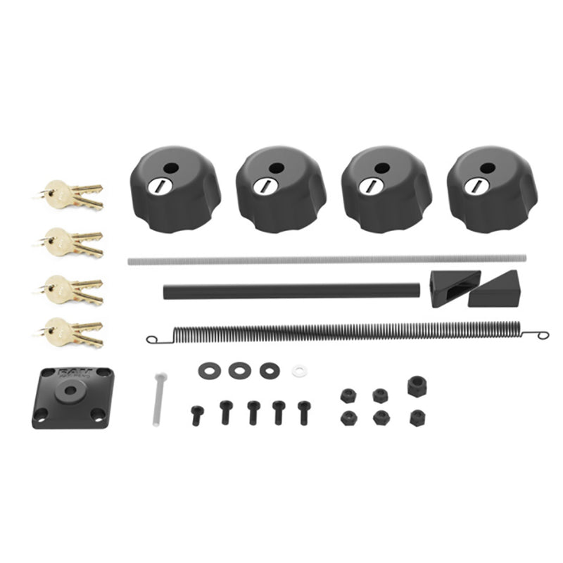 RAM Mount RAM Safe-N-Secure Locking Kit f/RAM Tough-Tray  Swing Arms [RAM-234-LKU] - Mealey Marine