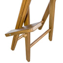 Whitecap Captains Chair w/Natural Seat Covers - Teak [60048] - Mealey Marine