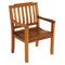 Whitecap Garden Chair w/Arms - Teak [60065] - Mealey Marine
