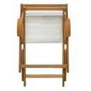 Whitecap Sun Chair - Teak [60073] - Mealey Marine