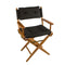 Whitecap Directors Chair w/Black Cushion - Teak [61041] - Mealey Marine