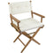 Whitecap Directors Chair w/Cream Cushion - Teak [61043] - Mealey Marine