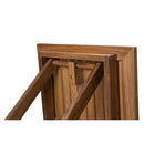 Whitecap Folding Slat Table - Teak [63058] - Mealey Marine