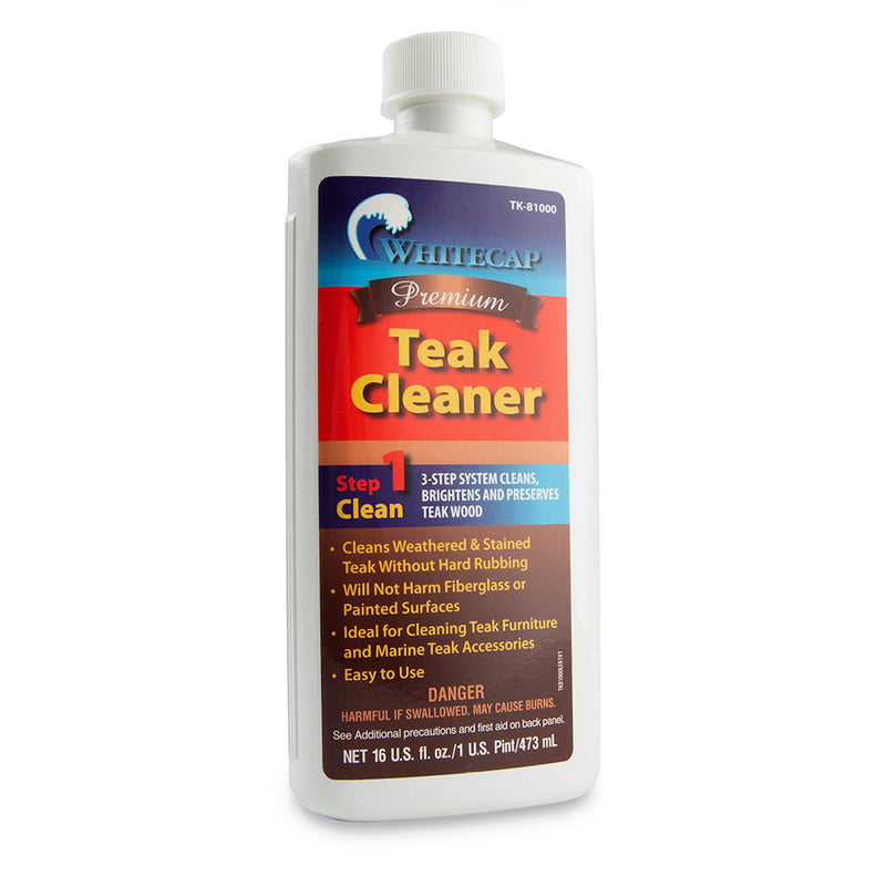 Whitecap Premium Teak Cleaning - 16oz [TK-81000] - Mealey Marine