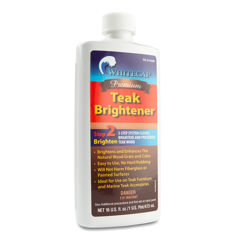 Whitecap Premium Teak Brightener - 16oz [TK-91000] - Mealey Marine