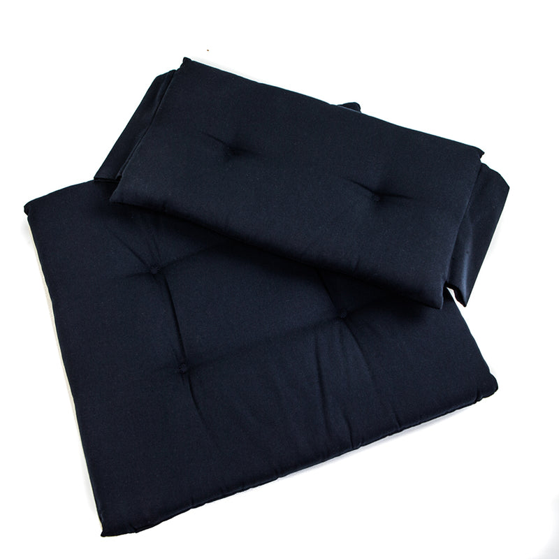 Whitecap Directors Chair II Replacement Seat Cushion Set - Navy [87242] - Mealey Marine