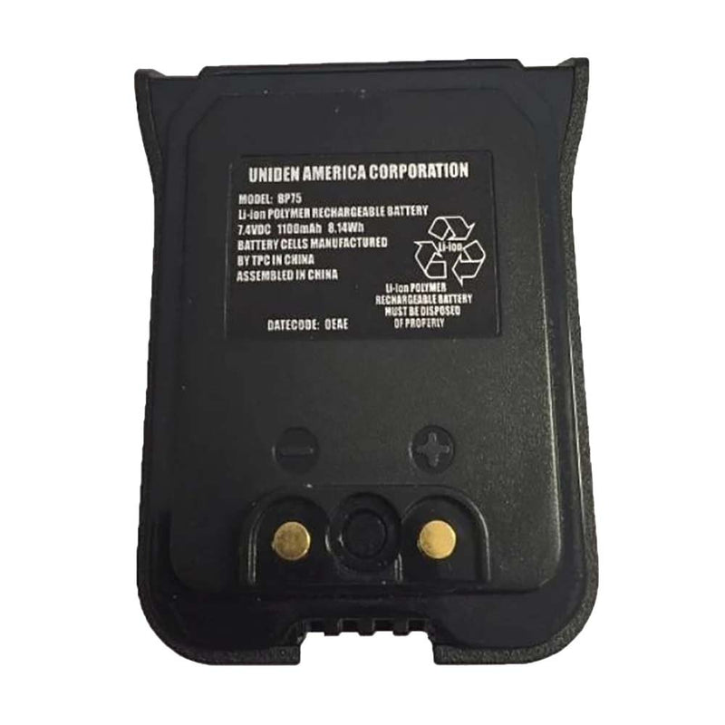 Uniden Battery Pack f/MHS75 [BBTH0927001] - Mealey Marine