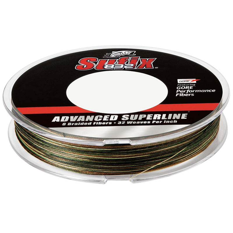 Sufix 832 Advanced Superline Braid - 15lb - Camo - 150 yds [660-015CA] - Mealey Marine