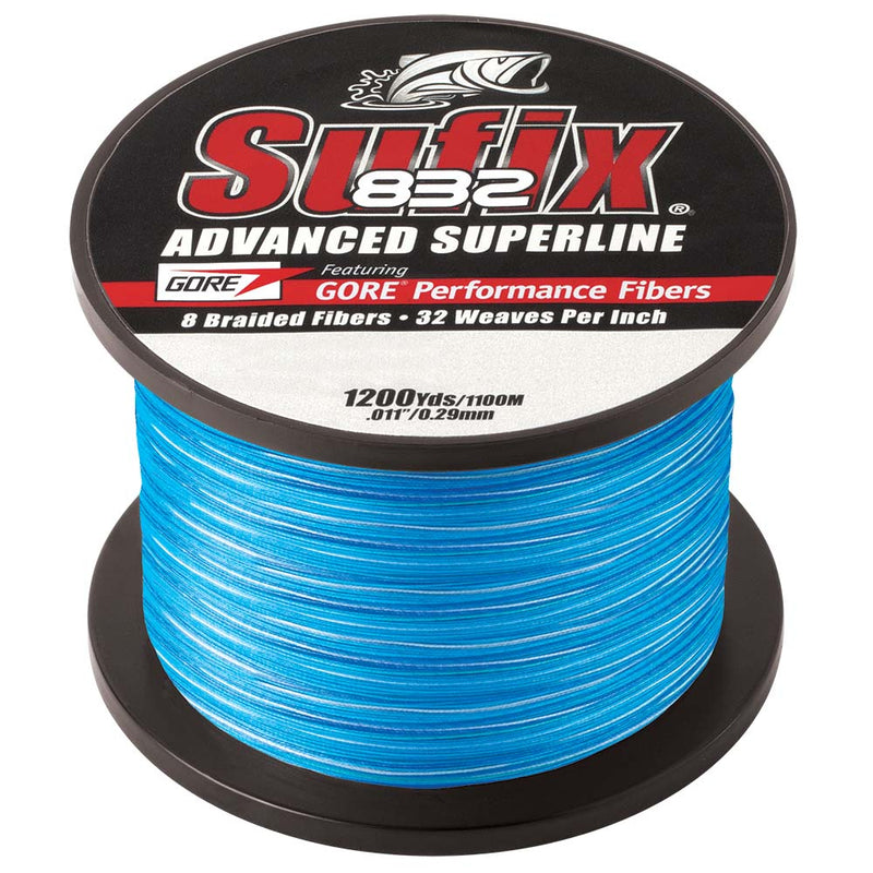 Sufix 832 Advanced Superline Braid - 15lb - Coastal Camo - 1200 yds [660-315CC] - Mealey Marine