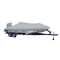 Carver Sun-DURA Extra Wide Series Styled-to-Fit Boat Cover f/18.5 Aluminum Modified V Jon Boats - Grey [71418XS-11] - Mealey Marine