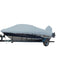 Carver Sun-DURA Styled-to-Fit Boat Cover f/19.5 V-Hull Runabout Boats w/Windshield  Hand/Bow Rails - Grey [77019S-11] - Mealey Marine