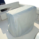 Carver Poly-Flex II Universal Leaning Post Cover - 47"H x 41"W x 24"D - Grey [84013F-10] - Mealey Marine