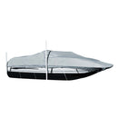 Carver Sun-DURA Styled-to-Fit Boat Cover f/20.5 Sterndrive Deck Boats w/Walk-Thru Windshield - Grey [95120S-11] - Mealey Marine