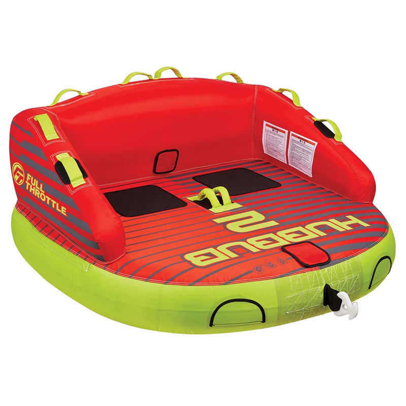Full Throttle Hubbub 2 Towable Tube - 2 Rider - Red [303400-100-002-21] - Mealey Marine