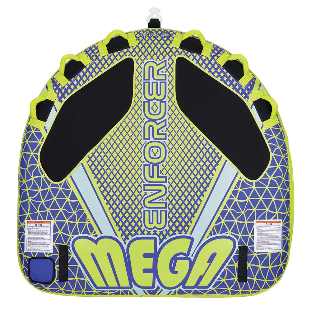 Full Throttle Mega Enforcer Towable Tube - 3 Rider - Yellow [302200-300-003-21] - Mealey Marine