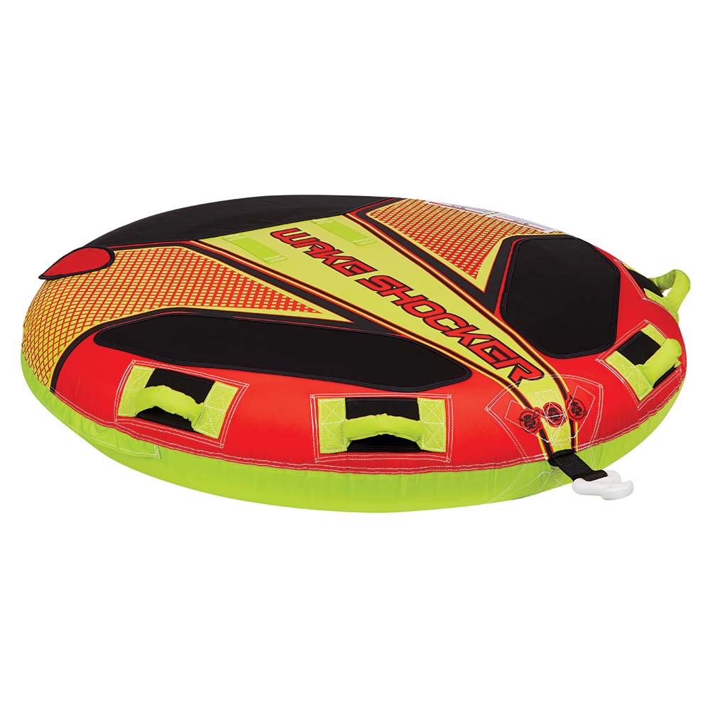 Full Throttle Wake Shocker Towable Tube - 2 Rider - Red [302400-100-002-21] - Mealey Marine