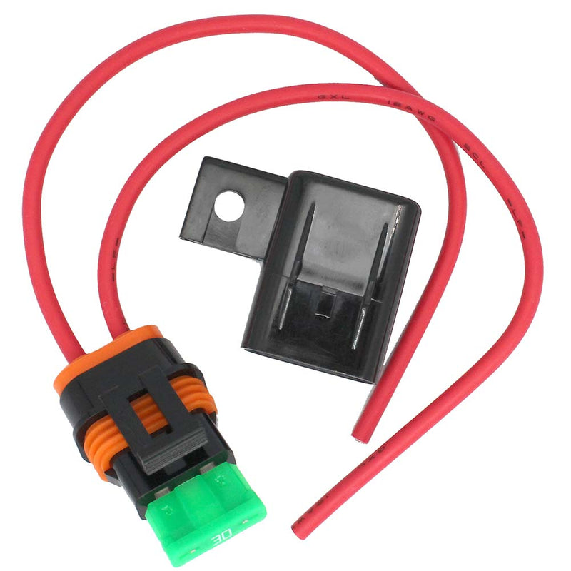 Cole Hersee Sealed Heavy-Duty ATO Fuse Holder - 30A - 12AWG [FHAS100-BP] - Mealey Marine