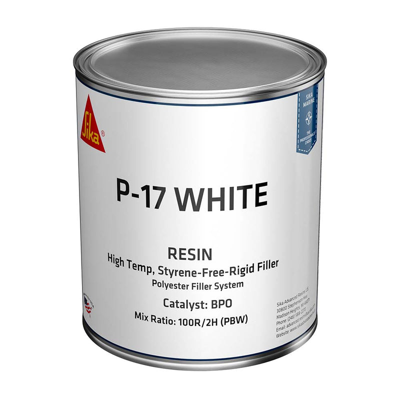 Sika SikaBiresin AP017 White Base Quart Can BPO Hardener Required [658975] - Mealey Marine