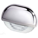 Hella Marine White LED Easy Fit Step Lamp w/Chrome Cap [958126001] - Mealey Marine