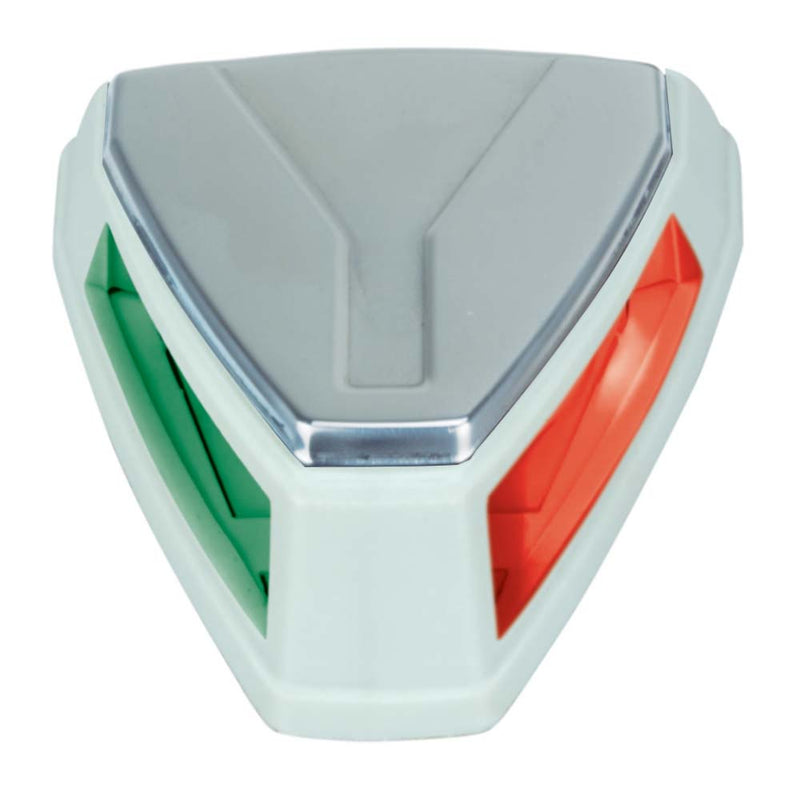 Perko 12V LED Bi-Color Navigation Light - White/Stainless Steel [0655001WHS] - Mealey Marine