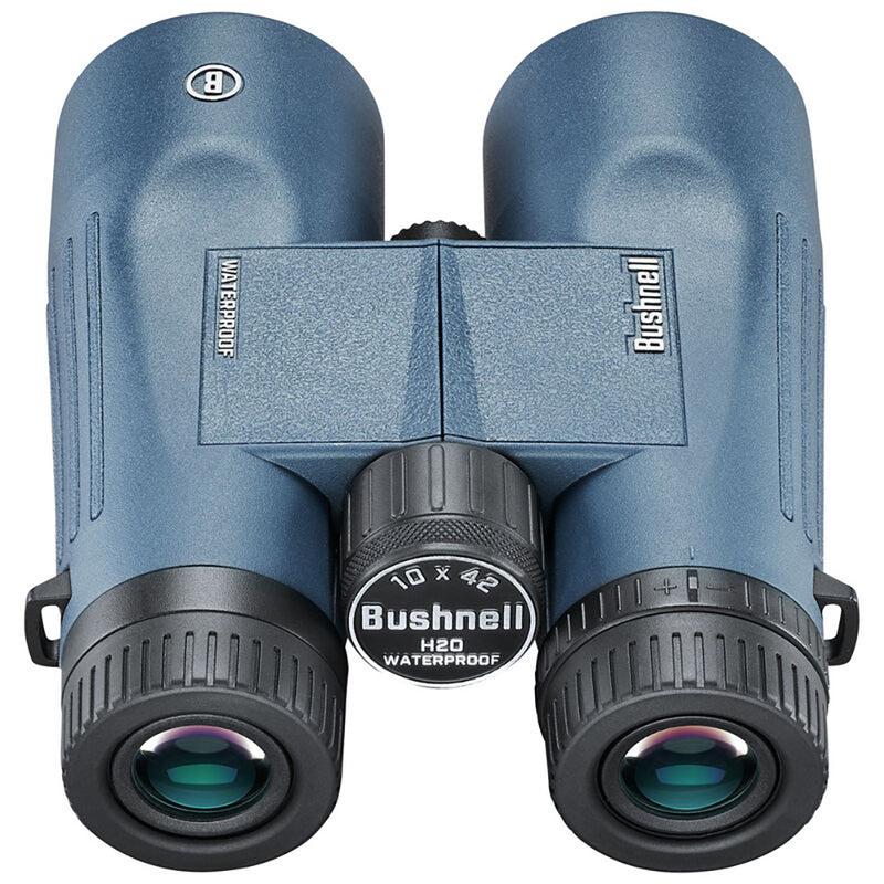 Bushnell 10x42mm H2O Binocular - Dark Blue Roof WP/FP Twist Up Eyecups [150142R]