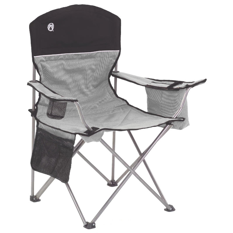 Coleman Cooler Quad Chair - Grey  Black [2000034873]